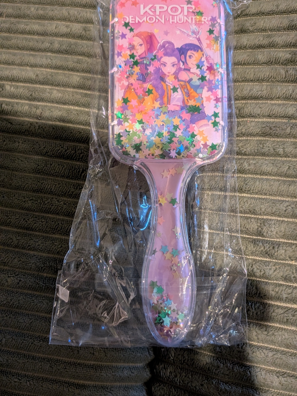 New K-pop Demon Hunters Hair Brush